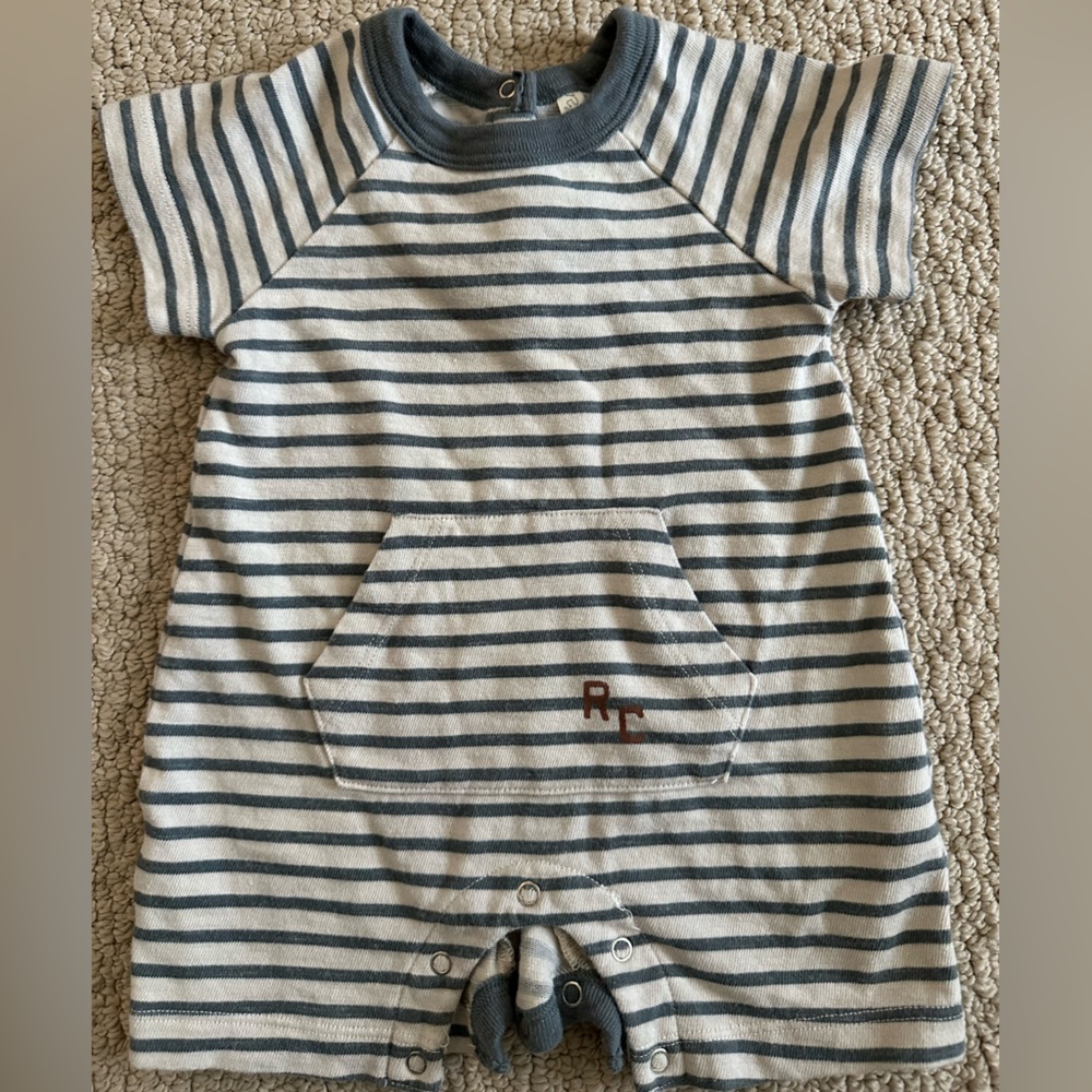 Rylee & Cru baby boy romper